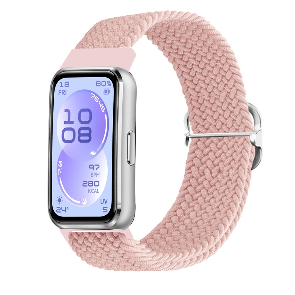 อุปกรณ์เสริมสร้อยข้อมือสายไนลอนทอสําหรับ Huawei Band 11 รูปที่ 2