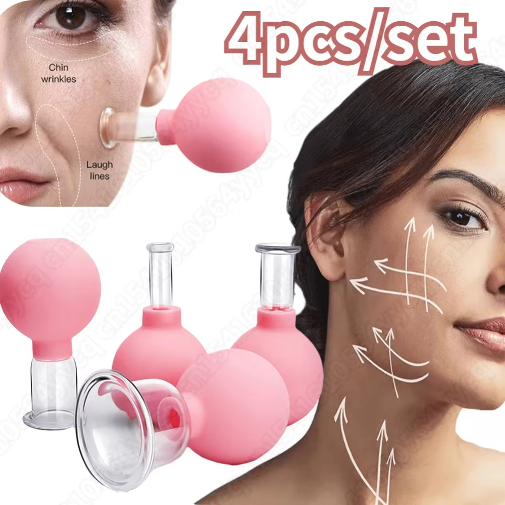 Hengfa Lina สูญญากาศ Cupping แก้ว Jar นวดสําหรับใบหน้าเซลลูไลท์กระชับสัดส่วนการเผาผลาญไขมันฝังเข็ม H