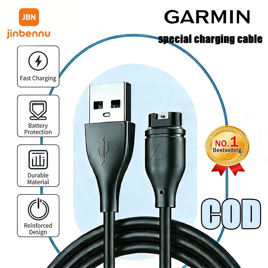 Garmin สมาร์ทวอท์ชสายชาร์จ USB สําหรับนาฬิกา Garmin Forerunner 165 265 55 570 vivoactive 6 instinct 3 2 venu 3 fenix 8