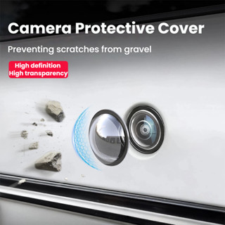 2ชิ้น ฝาครอบป้องกันกล้องติดรถยนต์สําหรับ 360° กล้องถอยหลัง. …