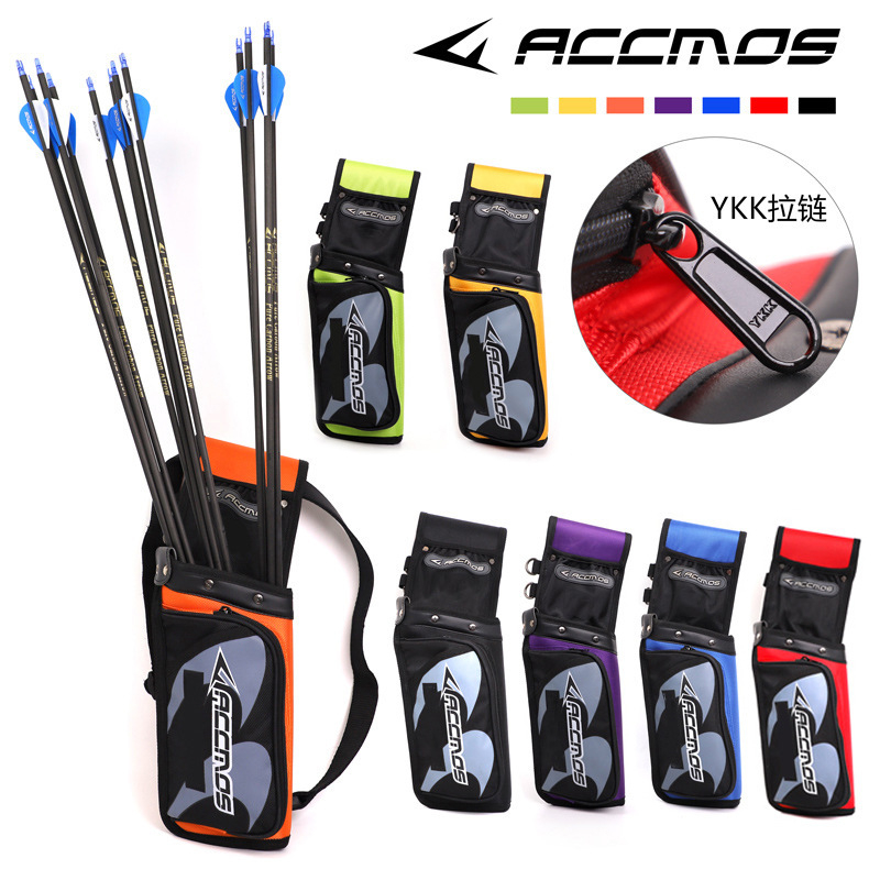 ชุด ACC Reverse Quiver Quiver Quiver เข็มขัดซ้าย-มือ Bow Quiver กระเป๋าประเภทไหล่ Spread กระเป๋าป้อง