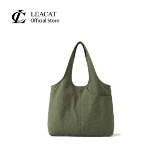 Leacat กระเป๋าสะพายไหล่สตรี สไตล์มินิมอล สำหรับวันทำงานและวั…