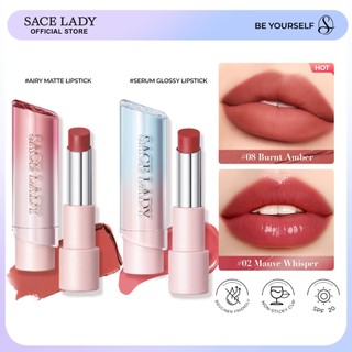 SACE LADY Soft You Airy Matte Lipstick Non-sticky Long Lasting Transferproof High Pigment Lightweigt
