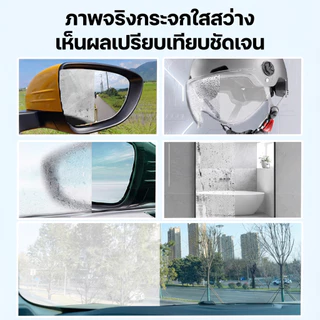 สเปรย์ป้องกันฝ้ากระจกหน้ารถ ลดการเกิดฝ้าและหยดน้ำบนกระจกมองหลัง เพิ่มความปลอดภัยขณะขับขี่