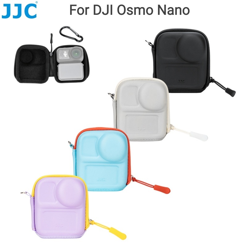 JJC Camera Hard Case เคสกระเป๋ากล้อง แบบแข็ง สําหรับ DJI Osmo Nano กระเป๋าเดินทางขนาดกะทัดรัดกันน้ํากระเป๋าถือ