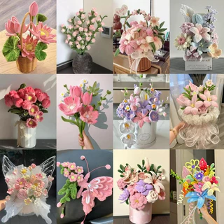 เส้นลวดกำมะหยี่ 30 ซม. สีมาคารอง เนื้อแน่นพิเศษ สำหรับทำดอกทิวลิป ดอกทานตะวัน งานฝีมือเด็ก งานประดิษฐ์ DIY