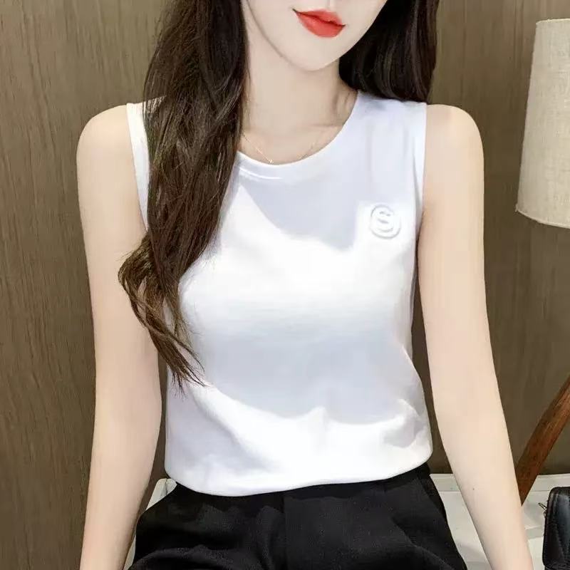 เสื้อกั๊กสไตล์เกาหลีสายเดียว ยืดหยุ่น สวมใส่ได้หลายโอกาสสำหรับผู้หญิง