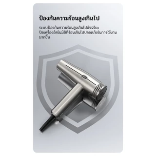 FirePhoenix ไดร์เป่าผม M3 Salon Pro ไอออนิค 2300 วัตต์ มอเตอร์ไร้แปรงถ่าน ปรับความร้อน 3 ระดับ ความเร็วลม 3 ระดับ ป้องกันความร้อนเกิน สำหรับมืออาชีพ