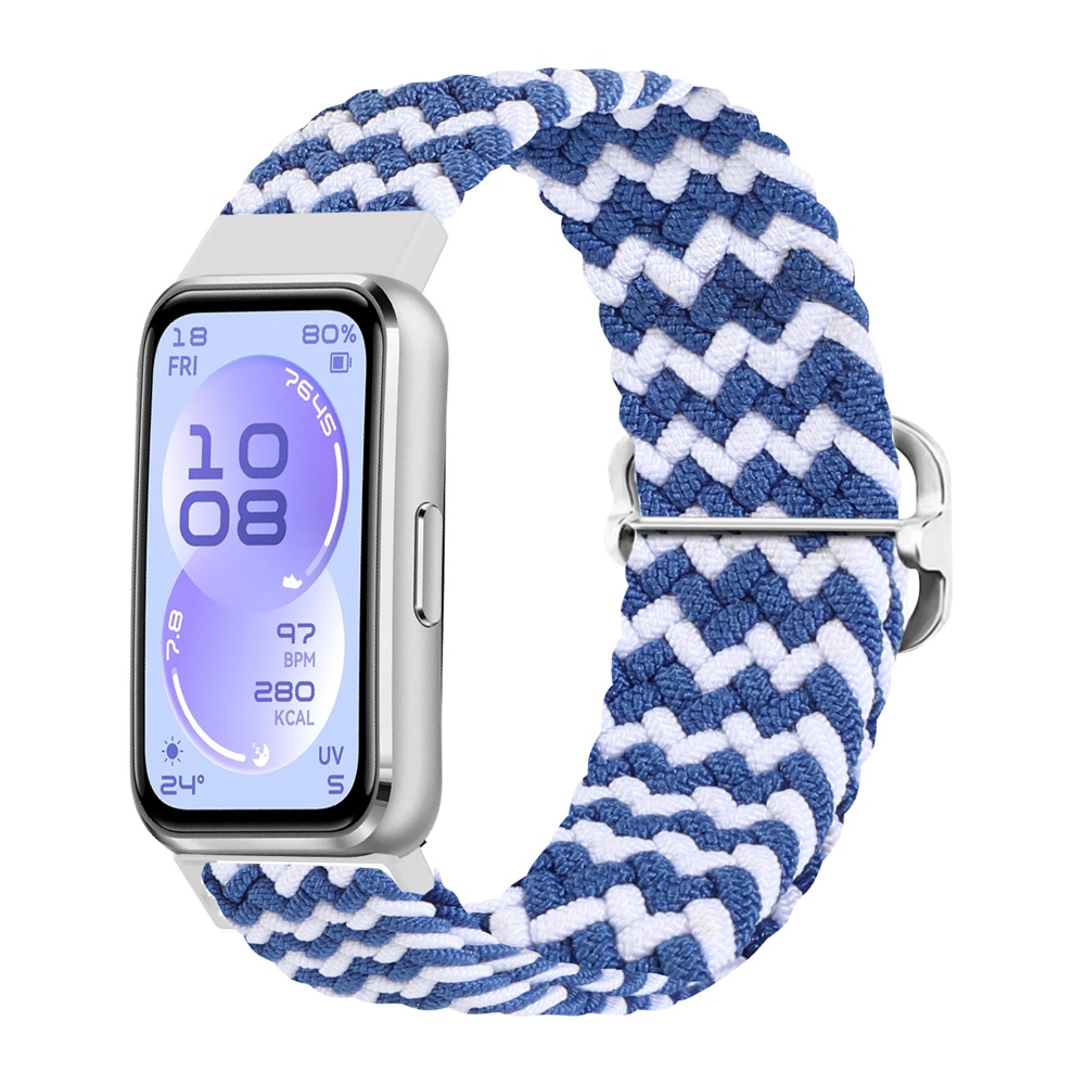 อุปกรณ์เสริมสร้อยข้อมือสายไนลอนทอสําหรับ Huawei Band 11 รูปที่ 8
