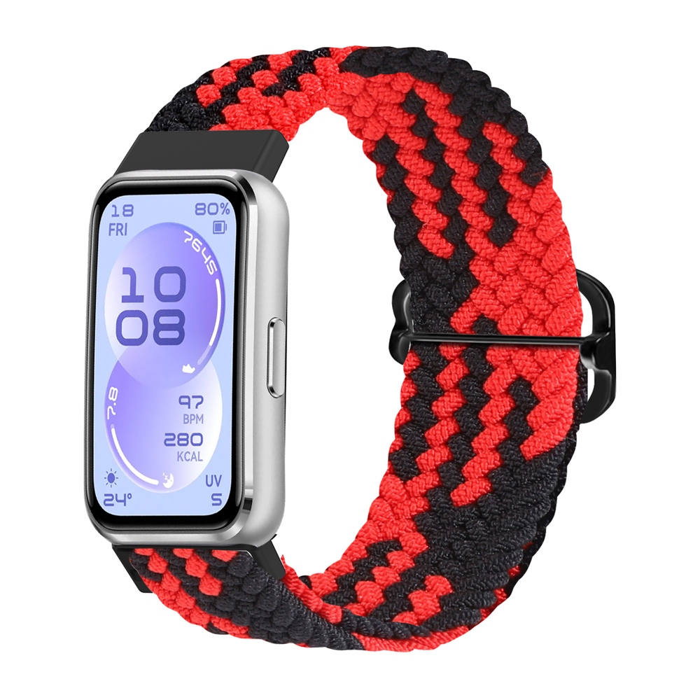 อุปกรณ์เสริมสร้อยข้อมือสายไนลอนทอสําหรับ Huawei Band 11 รูปที่ 7