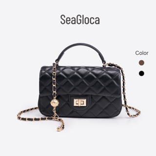 SeaGloca Chic & Versatile Diamond-Quilted Shoulder Bag–สายโซ…