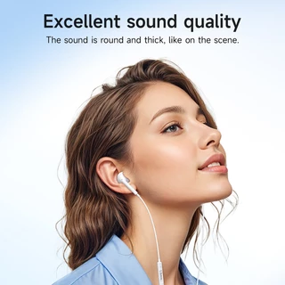 HOCO M101 หูฟังแบบมีสายหัว สำหรับStereo Sound Small Talk เสียงดี มีไมค์ในตั Type-C