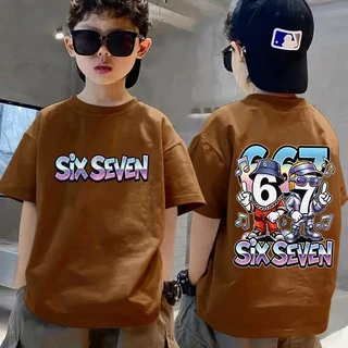 NASA เสื้อยืดเด็ก 67ลายการ์ตูน ผ้าฝ้าย 100% ระบายอากาศดี ดีไซน์เก๋ไก๋และน่าขำ ใส่ได้ทั้งเด็กชาย-หญิง อายุ 1-12 ปี