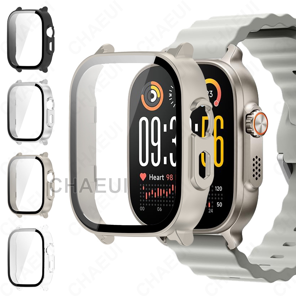 เคสพีซีป้องกันหน้าจอพร้อมฟิล์มอุปกรณ์เสริมคลุมทั้งหมดสําหรับ Realme Watch 5