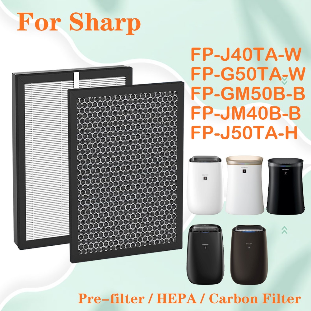 สําหรับ Sharp FP-J40TA-W FP-G50TA-W FP-GM50B-B FP-JM40B-B FP-J50TA-H เครื่องฟอกอากาศ FZ-F50HFE FZ-F5