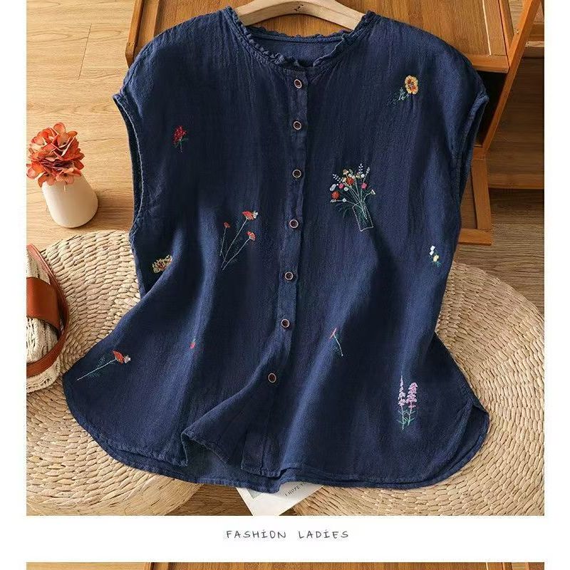 เสื้อสตรีแขนกุดอเนกประสงค์ สินค้าใหม่ แฟชั่นสบาย ทรงเพรียวบาง