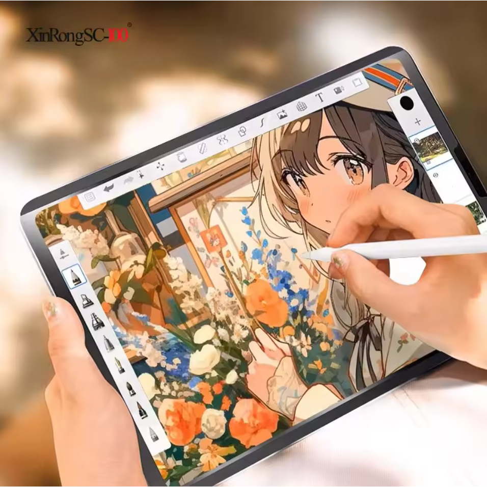 2PCS เช่นกระดาษป้องกันหน้าจอฟิล์มMatte PETภาพวาดเขียนสําหรับPOCKAM P13 Pro 15.4 นิ้ว