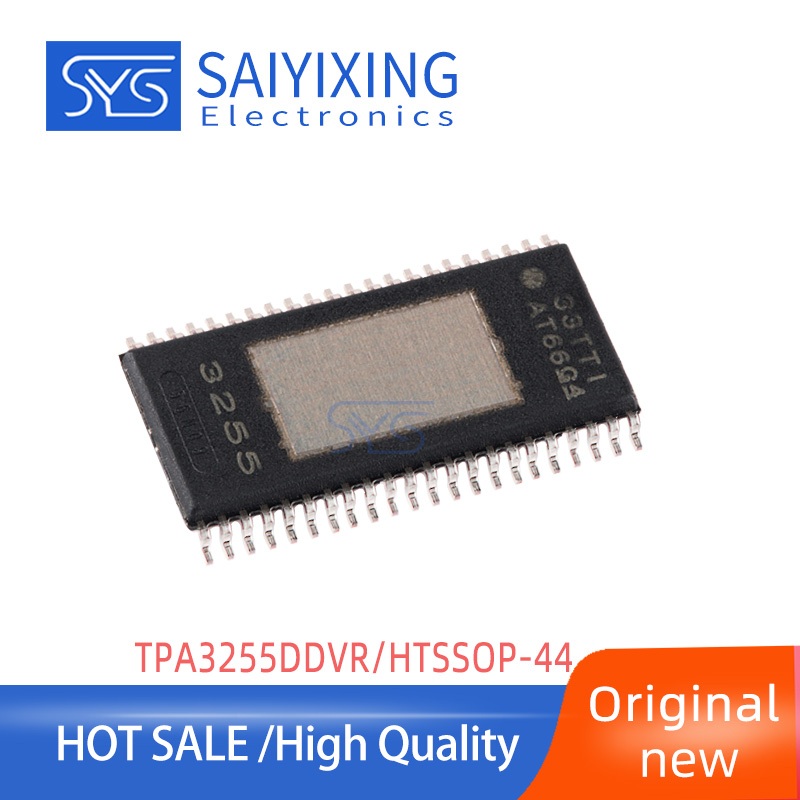 1pcs ใหม่ TPA3255DDVR IC 3255 แพคเกจ HTSSOP44 เครื่องขยายเสียง TPA3255