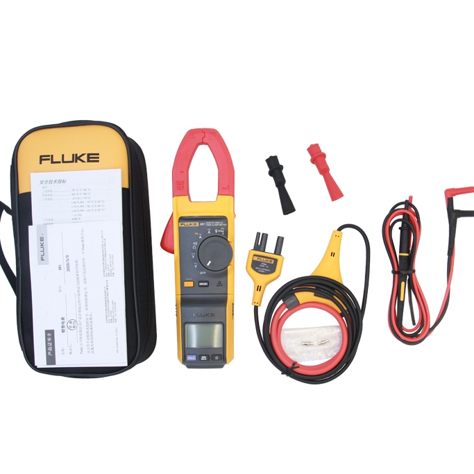 Fluke 381 Remote Display True RMS AC/DC Clamp Meter พร้อม iFlex® 2500A คีมแอมมิเตอร์โวลต์มิเตอร์ปัจจ