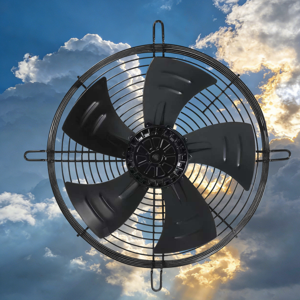 พัดลมโรเตอร์ภายนอกเก็บความเย็น, พัดลมคอยล์เย็นเก็บความเย็น, พัดลมดูด, ชุด YWF-4D/4E, 220V/380V, เส้น