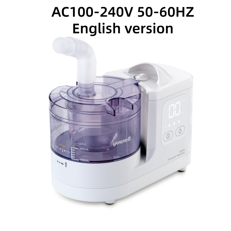 YUWELL 402AI Humidifier Inhaler Nebulizer Ultrasonic Inhaler แบบพกพา Nebulizer Breathing Inhaler