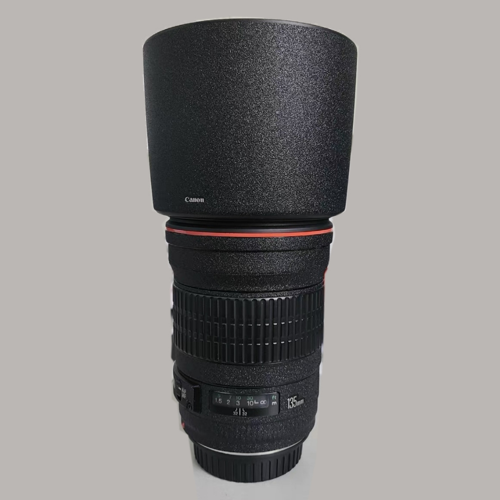 สําหรับ Canon EF 135 มม.F2 L USM Anti-Scratch เลนส์กล้องสติกเกอร์ Coat Wrap ฟิล์มป้องกัน Body Protec