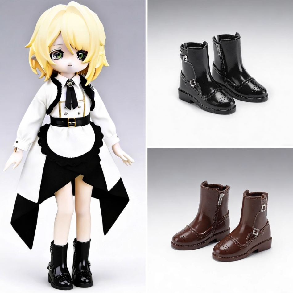 Ob22/24 รองเท้าเด็ก 1/12Blythe รองเท้าหนัง