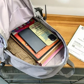 MISS GAYLER กระเป๋าเป้ Backpack มีสายดึง เหมาะสำหรับการเดินทางและเดินป่า ความจุมาก