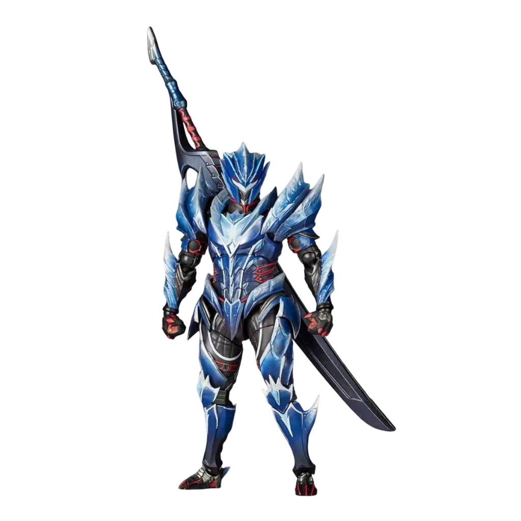 Revoltech Articulated Monster Hunter Lunagaron Action Figure พร้อมชุดเกราะละเอียด