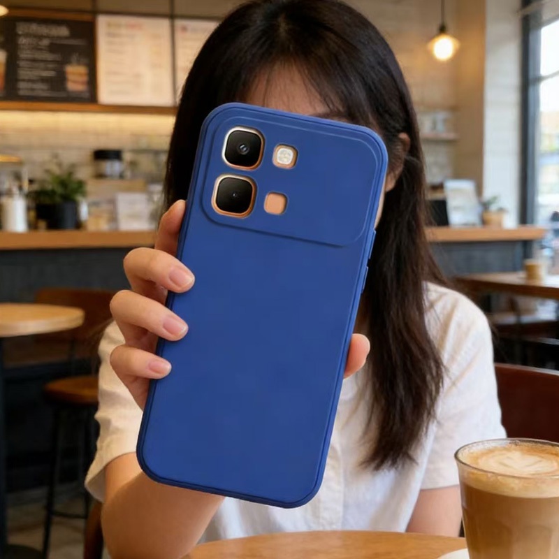 เคสสีลูกกวาดสําหรับ infinix NOTE Edge 5G Full Protect Soft Tough Light Weight Bright Color