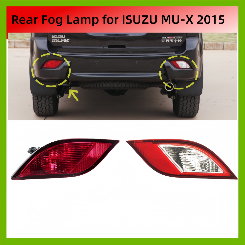 （แท้💯%）ไฟ​ตัด​หมอก​ ISUZU​ MU-X​ MUX 2014​ 2015 2016​ ไฟตัดหมอกด้านไลัง