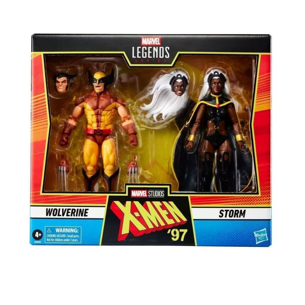 Hasbro Marvel Legends X-Men 97 Complete Bundle Wolverine Storm Cyclops Jean Grey Gambit Rogue ชุดแอ็