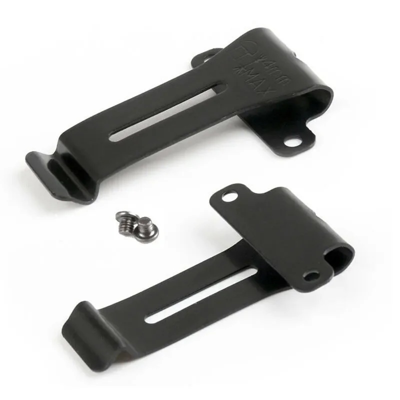 2X Baofeng Two Way วิทยุ BF-888S BF-666s BF-777S เข็มขัดโลหะคลิปสําหรับ Kenwood TK-208 TK-308 TH-22A