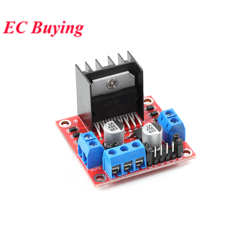 L298 บอร์ดควบคุมมอเตอร์ DC – L298N โมดูล PWM H-Bridge – โมดูลไดร์เวอร์มอเตอร์ DC L298