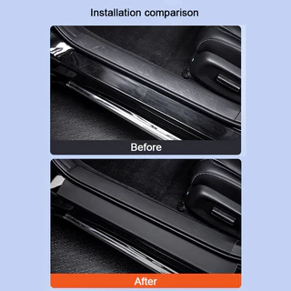 สําหรับ Xpeng G6 2023 2024 2025 2026 รถเกณฑ์แถบสติกเกอร์ป้องกันประตู Trunk Scratch ทนต่อการเหยียบย่ําสติกเกอร์