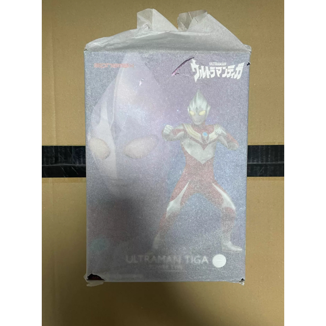 Alphamax Ultraman Tiga Power Type Cloth Armor Tiga Power Tiga Cloth Armor Strong Tiga Ultraman Actio