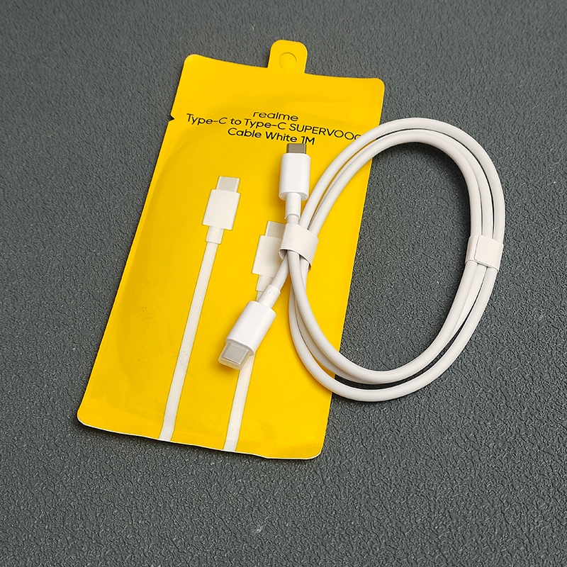 Realme 10A สาย USB C 240W 150W 120W 100W 80W SuperVooc Fast Charging USB C TO Type C PD สายไฟ 1M สํา