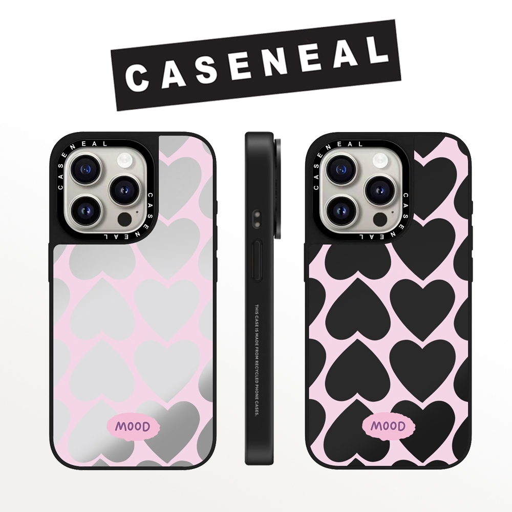 Drop proof CASENEALเคสโทรศัพท์สําหรับiPhone 17ProMax 17pro 17 air 16promax 16 15promax 15 14promax 13 13Promaxเคสแข็งรูปหัวใจ12 12PromaxกรณีiPhone 11กรณีคุณภาพสูง