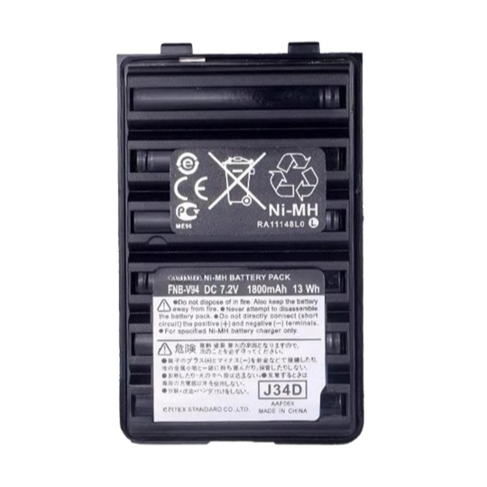 Fnb-V94 Fnb-83 Ni-Mh แบตเตอรี่สําหรับ Yaesu Ft-270R Ft-60R Vertex Vx-160 Vx-168 Vx-180 Vx-210 Vxa-22