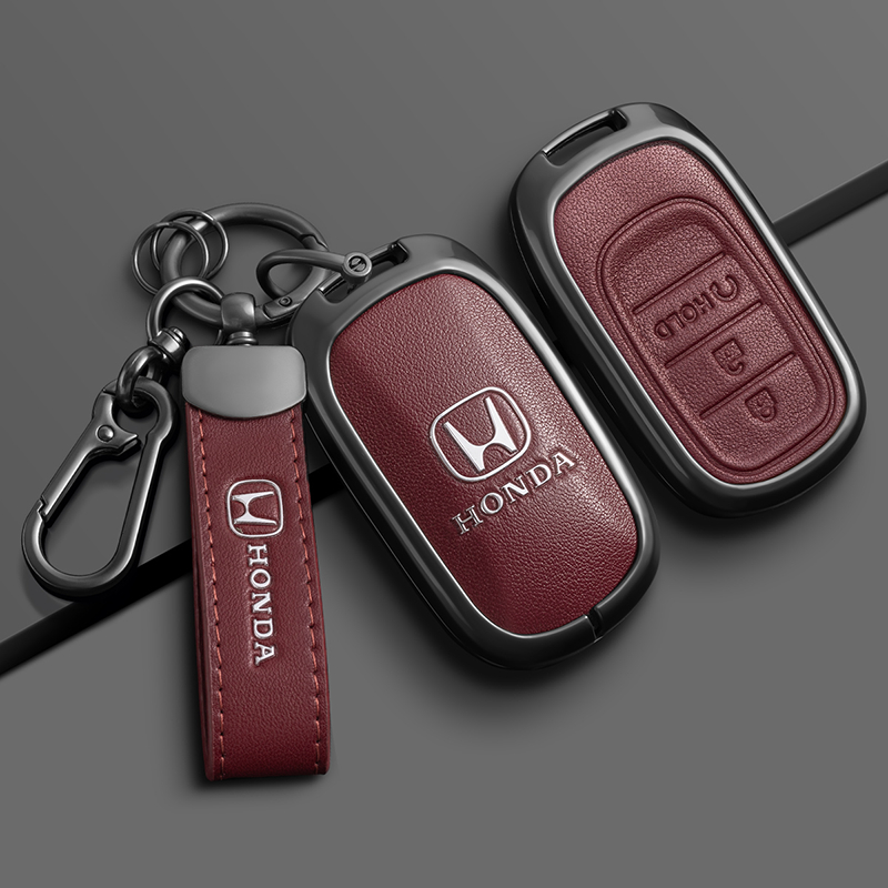เคสป้องกันกุญแจรถยนต์ สําหรับ Honda Civic RS FE HRV 2022 - 2025 Accord CRV G6 ของแต่งรถยนต์ พวงกุญแจ