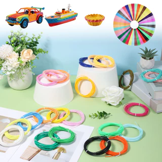 【PLA ยาว 5 เมตร ชุด20/30/40สี】ไส้ปากกา 3D 1.75 มม. PLA Filament เส้นใยฟิลเมนต์ สําหรับเด็กการพิมพ์ปากกา3มิติ และเครื่องพิมพ์สามมิติ