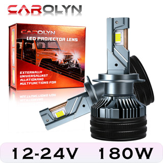 CAROLYN 180W H7 H4 H11 9005 หลอดทองแดงสามหลอดไฟไฟหน้ารถ LED …