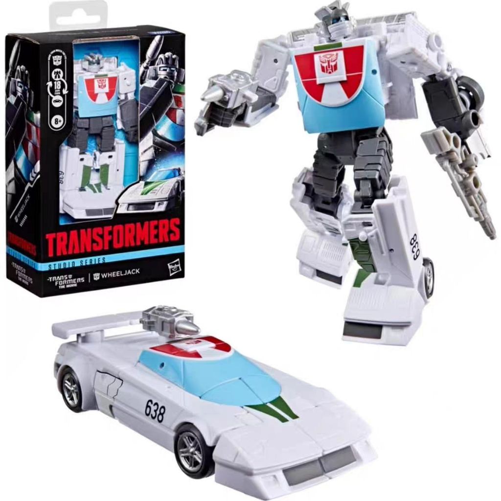 Hasbro Transformers Studio Series Deluxe Class WFC G1 Wheeljack Sideswipe Action Figure