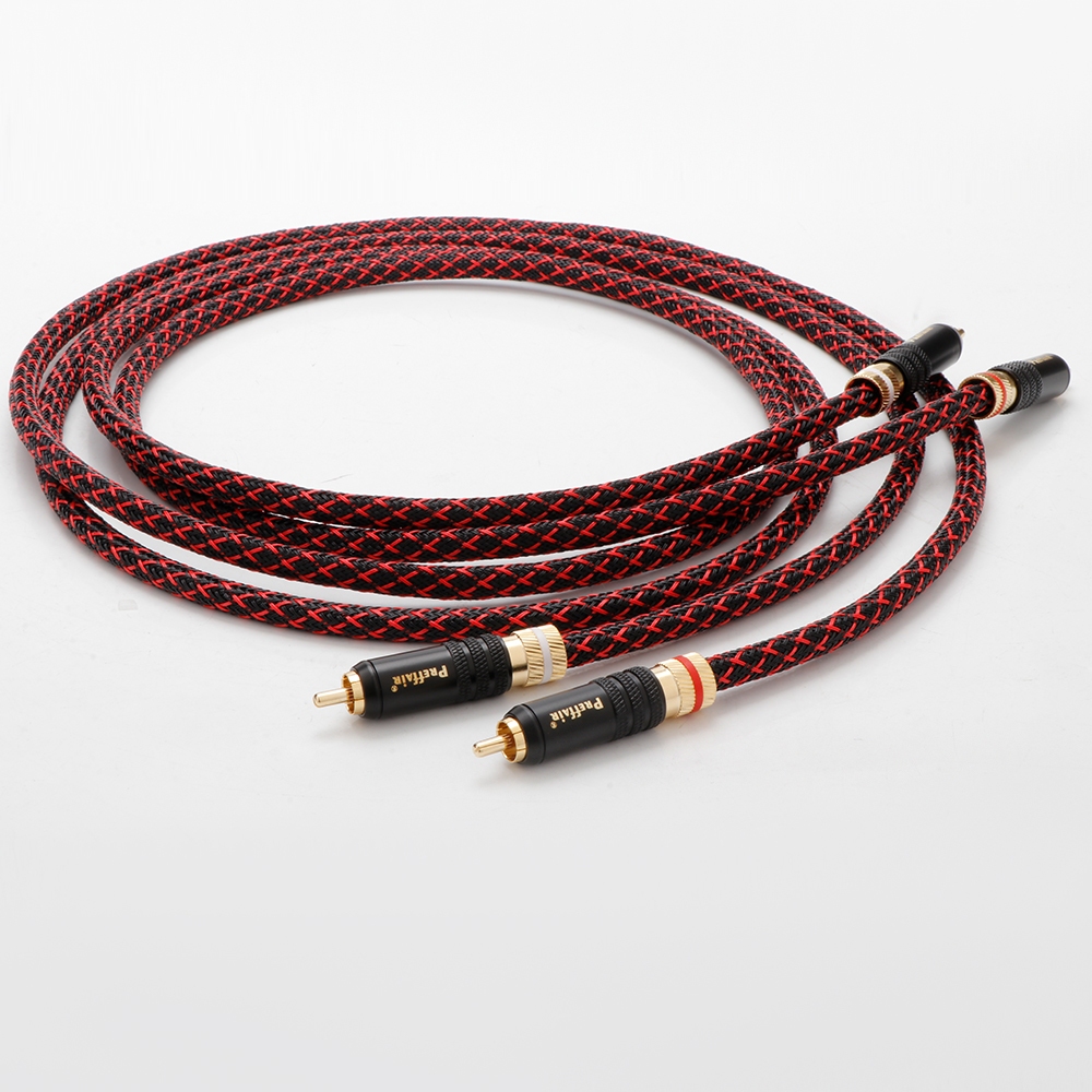 มาใหม่ สายเคเบิ้ลเชื่อมต่อเสียง CANARE style HI-End OFC Pure Copper RCA To RCA RCA Interconnect Hifi