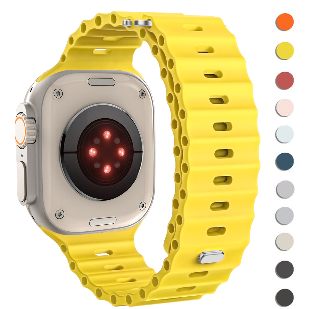 Ocean Strap สําหรับ Apple Watch Ultra 3/2/1 49 มม. 11 10 42 มม. 46 9 8 7 41 45 มม.