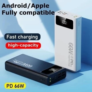 🚀【 รับประกัน 5 ปี】🎁ต้นฉบับต้นฉบับ 200,000mAh powerbank ชาร์จเร็วพร้อมอินเทอร์เฟซอินพุต USB3 4 พอร์ตเครื่องชาร์จแบบพกพา พาวเวอร์แบงค์ สายชาร์จ type c