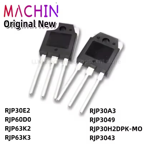 5PCS RJP30E2 RJP60D0 RJP63K2 RJP63K3 RJP30A3 RJP3049 RJP30H2DPK-MO RJP3043 TO3P POWER ทรานซิสเตอร์-3