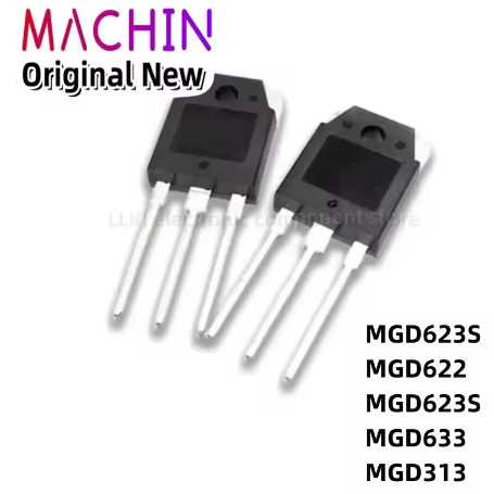 5PCS MGD623S MGD622 MGD623S MGD633 MGD313 TO3P ทรานซิสเตอร์พลังงาน TO-3P.