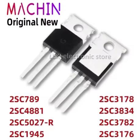 5PCS 2SC789 2SC4881 2SC5027-R 2SC1945 2SC3178 2SC3834 2SC3782 2SC3176 TO220 MOS FET TO-220