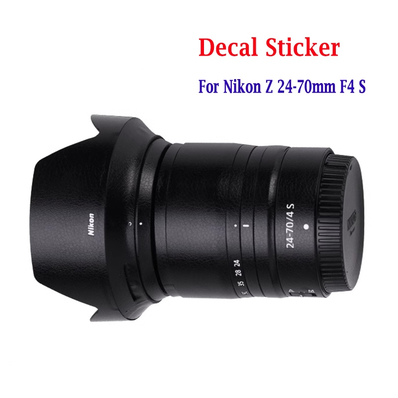 สําหรับ NIKON Z 24-70 มม.F4 S เลนส์สติกเกอร์ป้องกันผิว Decal ไวนิลฟิล์ม Anti-Scratch Protector Coat 